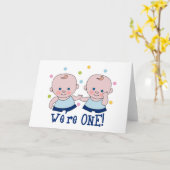 おそろい男子のカード カード (黄色い花)