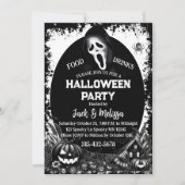 おぞましくもあなたに捧ぐ — 魔術と精霊の夜 招待状 (正面)