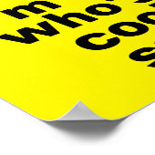 おたくおもしろいの看板 ポスター (角)