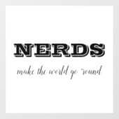 おたくが世界を動かす ウィンドウサイン (シート)