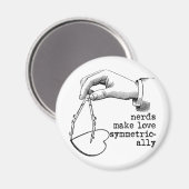 おたくが愛を対称的に作る マグネット (正面/裏面)