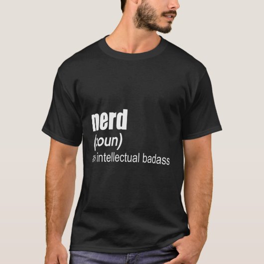 おたくと知識人 Tシャツ (正面)