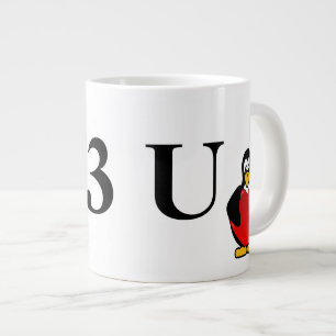 おたくのバレンタイン: これはオタクがI愛をいかに言うかです ジャンボコーヒーマグカップ