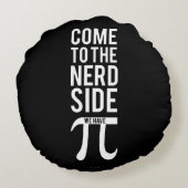 おたくの側面に来られる ラウンドクッション (裏面)