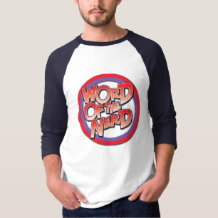 おたくの基本的な3/4本の袖の単語 Tシャツ