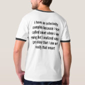 おたくの規則 Tシャツ (裏面)