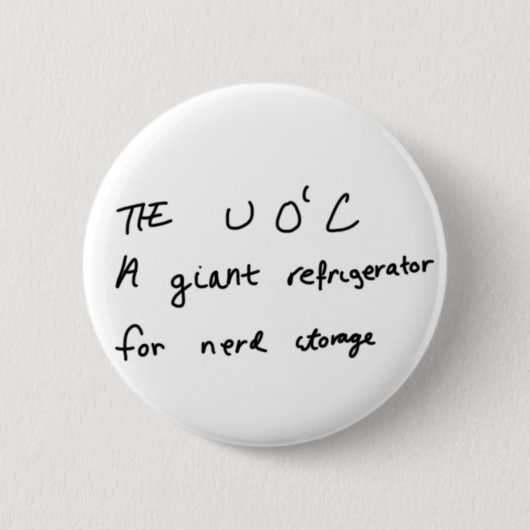 おたくの貯蔵 缶バッジ (正面)