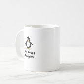 おたくはペンギンを愛します コーヒーマグカップ (正面左)