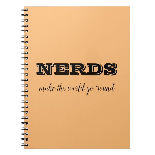 おたくは世界を丸める ノートブック (正面)