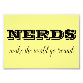 おたくは世界を丸める フォトプリント           