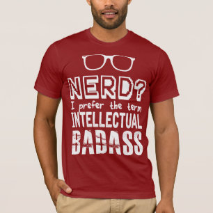 おたくは知的なBADASSです Tシャツ