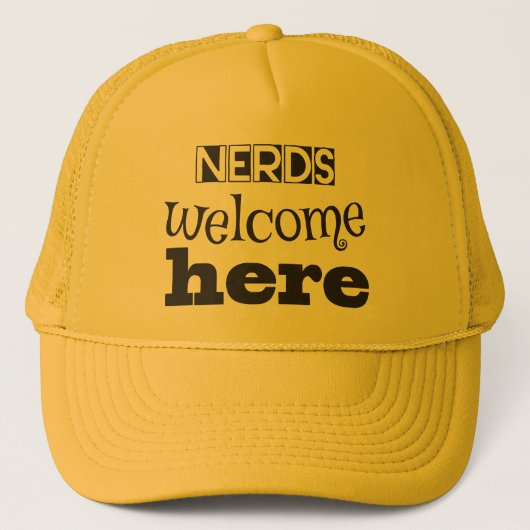 おたくへようこそ！ キャップ (正面)