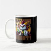 おたくアラート – S 怒 -  Anime Dragon Sticker コーヒーマグカップ (左)