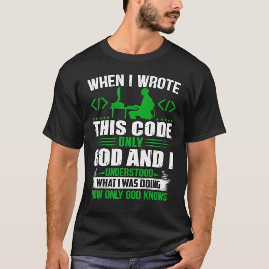 おたくオタク系のItコンピュータ神と私はCoを理解 Tシャツ (正面)