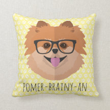 おたくガラスのポメラニア犬犬| POMER-BRAINY-AN