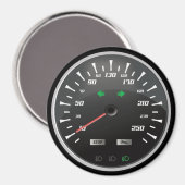 おたくギークの速度計 マグネット (正面/裏面)