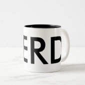 おたくマググ | officeの同僚によるおもしろいギフおもしろいト ツートーンマグカップ (正面右)