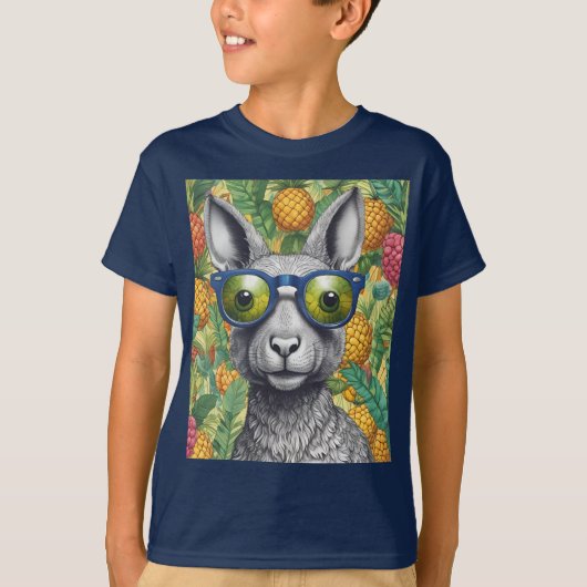 おたくロバ Tシャツ (正面)