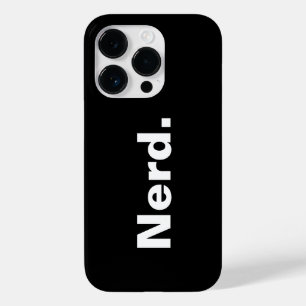 おたくワンワードホワイト文字ミニマリズムおもしろいデザイン Case-Mate iPhone 14 PROケース