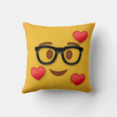 おたく丸枕ハート絵文字 クッション (裏面)