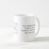 おたく周期表要素化学ユーモア コーヒーマグカップ (正面右)