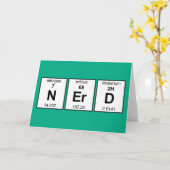 おたく周期表 カード (黄色い花)