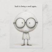 おたく学生 ポストカード (正面)