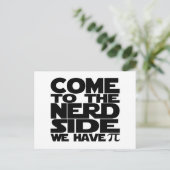 おたく来側にPiがある ポストカード (スタンド正面)