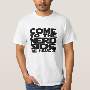 おたく来側にPiがある Tシャツ