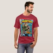おたく漫画ギフト – 少林原子力発電ハムスター Tシャツ (正面フル)