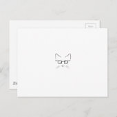 おたく猫 ポストカード (正面/裏面)