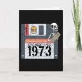 おたく誕生日1973 カード (正面)