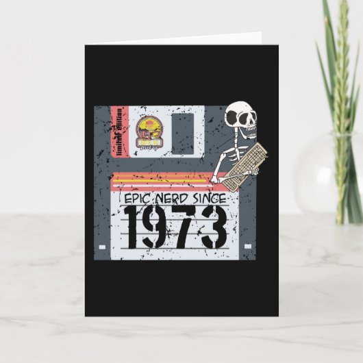 おたく誕生日1973 カード (正面)