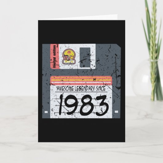 おたく誕生日1983 カード (正面)