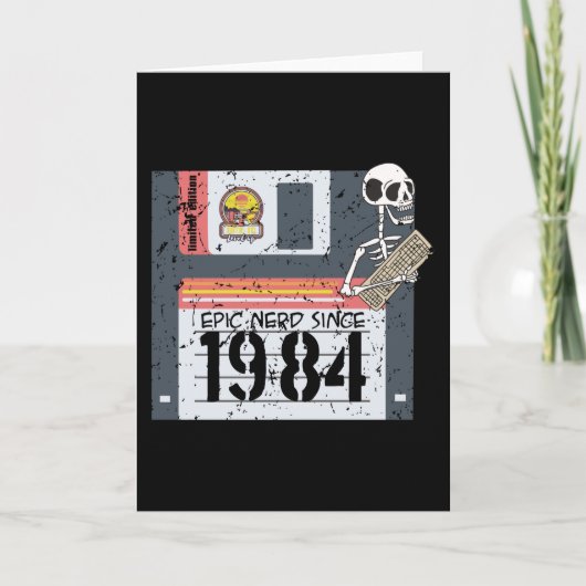 おたく誕生日1984 カード (正面)