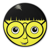 おたく顔 セラミックノブ (正面)