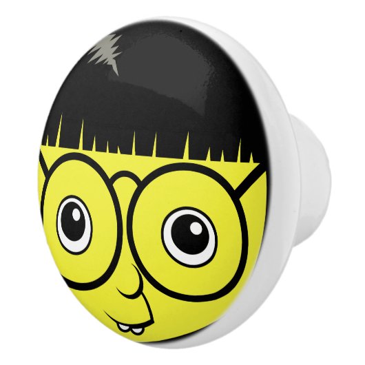 おたく顔 セラミックノブ (右)