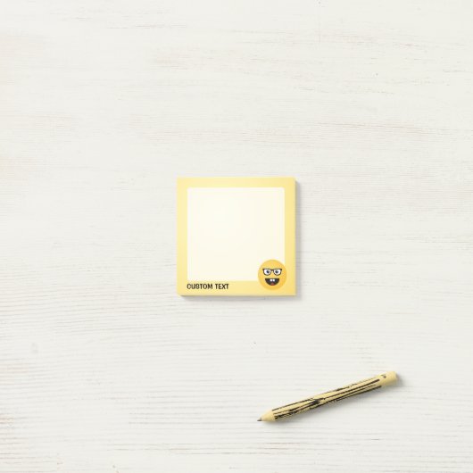 おたく顔 ポストイット (デスク上)