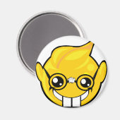 おたく顔 マグネット (正面/裏面)