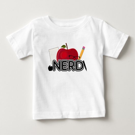 おたく – ロゴ ベビーTシャツ (正面)