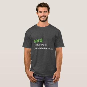 おたく-知的なbadass tシャツ
