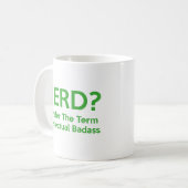 おたく?私は知的バトラスという言葉が好きだ。コーヒー コーヒーマグカップ (正面左)