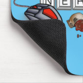 おたく- PCマスターレースマウスパッドフラット マウスパッド (コーナー)