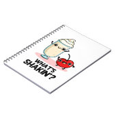 おちゃめなチェリーミルクシェイクのしゃれたパン ノートブック (左側)