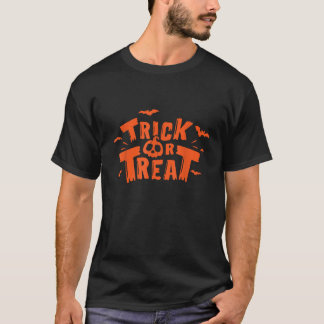 おちゃめなハロウィンのかぼちゃの格好 トリック オア トリート 楽々ハロウィンコスチューム Tシャツ