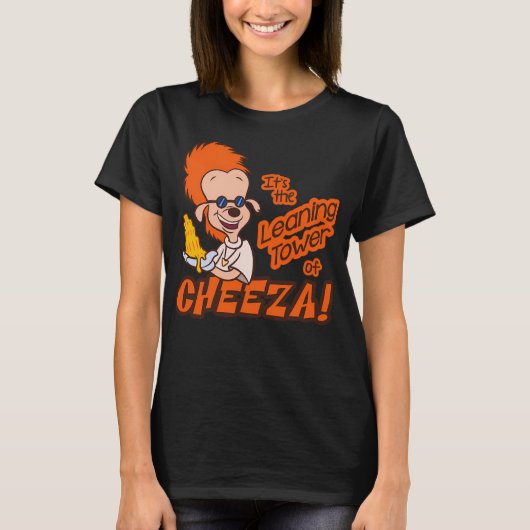 おちゃらけたキャラクター アイドル Tシャツ (正面)