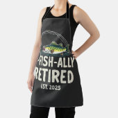 おっか退職したり。2025リタイアフィッシャーパパ エプロン (インサイチュ)
