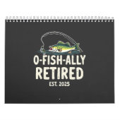 おっか退職したり。2025リタイアフィッシャーパパ カレンダー (カバー)