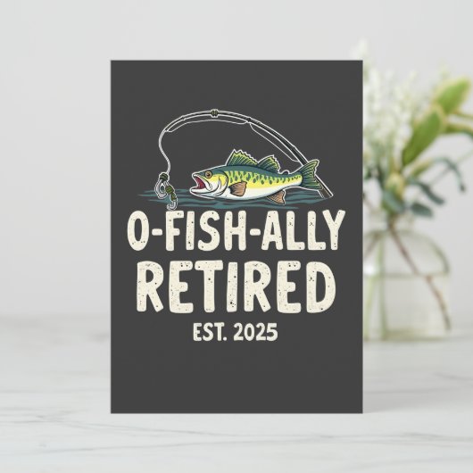 おっか退職したり。2025リタイアフィッシャーパパ 招待状 (スタンド正面)
