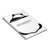 おっさんパンダベア ノートブック (右側)